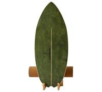 XCMAN Tabla de equilibrio de surf con rodillo de madera para ejercicios de equilibrio y estabilidad, superficie antideslizante para adultos y niños, tabla de equilibrio para surf, snowboard, patineta