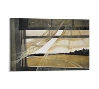 XCOFG Impresión Moderna Andrew Wyeth pintura al óleo Famosa Pintura Al Óleo, Reproducción De Arte Sobre Lienzo Para Decoración Del Hogar