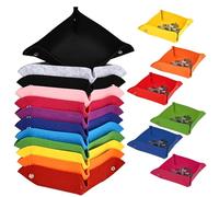 XCRPRT Accesorios clasificador de rompecabezas 12 piezas cuencos fieltro apilable rompecabezas clasificadores bandejas para hasta 1500 2000 2500 bandeja de clasificación portátil