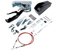 XcrykWzwc AP01 Palanca de cambios Stealth Grip Pro automática de 3 o 4 velocidades Compatible con TH350 TH400 BM81052 C4 C6