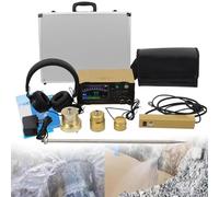 XCSCUK Detector de Fugas de Agua subterránea, Detector de Fugas de Agua de tuberías de Instrumentos, con frecuencia Ajustable de 4 Niveles, para Pisos, Paredes