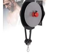 XCSCUK Entrenador de Volante de inercia montado en la Pared, Entrenador de polea de centrifugación de Resistencia Variable, para Entrenamiento en casa u Oficina.