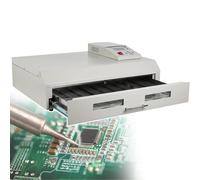 XCSCUK Estación de Soldadura de Escritorio, máquina de Soldadura por reflujo automática, con refrigeración por Chimenea de Escape, para retrabajo Bga SMD SMT (962C)