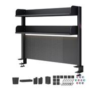 XCSCUK Estante Organizador de Escritorio con Abrazadera, Extensor de Escritorio multifunción, para Accesorios de Mesa y Dispositivos de Juego (Black 31.4in)