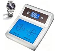 XCSCUK Herramienta eléctrica desmagnetizadora de Relojes, Detector de magnetismo de Relojes, con Pantalla LCD, magnetismo rápido en 5 Segundos, para talleres de reparación de Relojes.