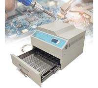 XCSCUK Horno de reflujo de calefacción de Aire Caliente, con Pantalla Digital, máquina de Soldadura por reflujo automática Comercial de Escritorio (T937M)