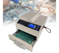 XCSCUK Horno de reflujo de calefacción de Aire Caliente, con Pantalla Digital, máquina de Soldadura por reflujo automática Comercial de Escritorio (T937)