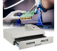 XCSCUK Horno de reflujo, máquina de Soldadura de calefacción Profesional, máquina de reflujo automática, Herramienta de Soldadura multifunción (962C)