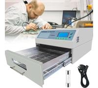 XCSCUK Horno de reflujo,Máquina de Soldadura por reflujo automática,Horno de reflujo con circulación de Aire Caliente,para Pruebas de Soldadura SMT de PCB