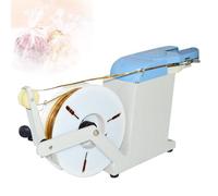 XCSCUK Máquina automática de atar bolsas de pan, dispositivo de atar bolsas de caramelo de alambre dorado, diámetro ajustable, perfecta para panaderías y manualidades