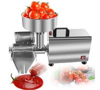XCSCUK Máquina Comercial de prensado de Alimentos de 370W, colador de Tomate eléctrico, exprimidor de Salsas de mermeladas de Acero Inoxidable