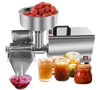 XCSCUK Máquina de colador de Tomate eléctrica Comercial, máquina de Prensa de molienda de Alimentos, máquina para Hacer Salsa de Acero Inoxidable de 370 W, para el hogar