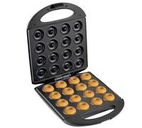 XCSCUK Máquina de donas comercial, equipo de fabricación de donas de calefacción de doble cara, control termostático, para uso doméstico y de viaje