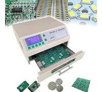 XCSCUK Máquina de Soldadura por reflujo automática, Horno de reflujo multifunción, Herramienta de Soldadura, con circulación de Aire Caliente para Prueba de Soldadura PCB SMT (962)
