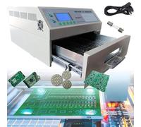 XCSCUK Pequeña máquina de Soldadura por reflujo, Calentador T962 SMD, Horno de Soldadura por reflujo, Herramienta de Soldadura multifunción (962A)