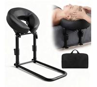 XCSCUK Reposacabezas de masaje de cama, cuna facial de masaje ajustable, kit de masaje superior de colchón para el hogar, accesorio de mesa de spa y salón de belleza