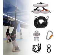 XCSCUK Set de Bandas de Resistencia Bungee, Cuerda de Baile para Ejercicio, Cuerda de Baile de Resistencia Aire, para Fitness y Culturismo (Limit 30~40kg)