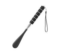 XCSDEW Calzador, Árbol De Zapatos Extensible Metal, Elevador Retráctil, Diseño Cordón, Se Puede Colgar Detrás La Puerta(Black)