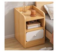 XCSDEW Mesita De Noche, Armario Almacenamiento Tablero Densidad, Espacio Tres Capas, Varios Tamaños, Adecuado For Dormitorio(Color1,25x30x50cm)