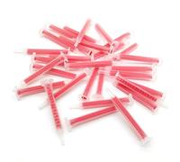 XCSJ 30pcs Boquilla De Mezcla De Epoxi Boquilla Mezcladora Epoxi Ab Pegamento Tubo De Mezcla Punta De Mezcla De Resina Plástica Para Pistola Adhesiva, Mezclador Estático, Aplicador Estático