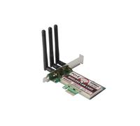 XCSOURCE 450Mbps PCI-E Express Wireless WiFi Card with LAN Antenna (3-Pack) for Windows 7-8-10-XP AC990