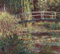 XCSQTYMY Pintar por Numeros Adultos Claude Monet-El Puente japonés (The Water-Lily Pond Symphony in Rose) Niños Pintura por Numeros con Pinceles Lienzo y Pinturas Acrilicas DIY Kit Conjunto Completo