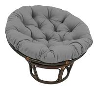XCTDSVAH Cojines Sillas 60/80/90/100cm Almohada Redonda Cojines de Suelo cojín for Asiento jardín sofá for el hogar(Dark Grey,60x60cm)