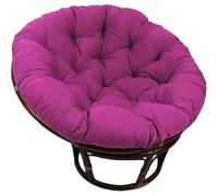 XCTDSVAH Cojines Sillas 60/80/90/100cm Almohada Redonda Cojines de Suelo cojín for Asiento jardín sofá for el hogar(Purple,90x90cm)