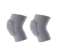 XCTDSVAH Rodilleras Rodilleras de compresión deportivas, Protector rodilla elástico for baile, soporte rodillera for Fitness, 2 uds(2 pcs gray,M)