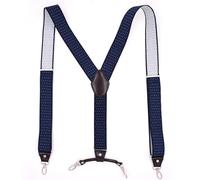 XCTDSVAH Tirantes Hombre Tirantes de gancho elásticos ajustables Suspensorio BretellesTirantes Casual(Color 4)