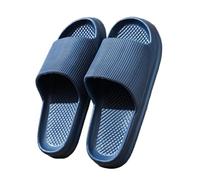 XCTDSVAH Zapatillas De Nube Pantuflas de casa for mujer, pantuflas nube, sandalias interior cómodas con suela, chanclas antideslizantes, for hombre(Blue,37-38)