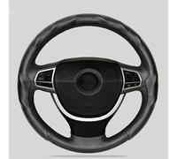 XCUNMMB Funda Volante Coche para Toyota Crown XIV Royal (S210), Protector Volante Coche Accesorio Interior, Antideslizante, Duradera,Black