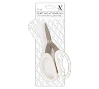 Xcut - Tijeras para manualidades (17,1 cm), color blanco y plata