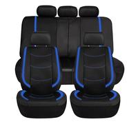 XCVFSRW Fundas de Asientos Coche, para Audi All Models A1 A3 A4 A5 A6 A7 A8 A4L A6L Q2 Q3 Q5 Q7 Juego Completo Cubre Coche Transpirable Protector Asiento Delantero y Trasero Cómodo,A