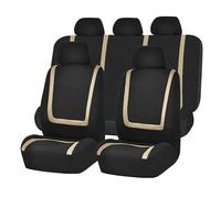 XCVFSRW Fundas de Asientos Coche, para Ford Ranger Ranger Raptor Ranger XL Raptor 2024 2025 Juego Completo Cubre Coche Transpirable Protector Asiento Delantero y Trasero Cómodo,D