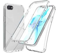 XCYYOO Case Funda para iPhone SE2020/iPhone SE 2022/7/8， Full Protección Frontal y Trasera Transparente Compatible con iPhone SE2020/iPhone SE 2022/7/8，Ultra Thin Compatible Transparent Case