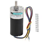 XD - Motor de corriente continua sin escobillas 37GB3650, motor de reducción de velocidad sin escobillas de baja velocidad de 12 V con engranajes totalmente metálicos, mini motor (600rpm/minuto)