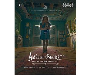 XD Production Asmodee Amelia's Secret: escape de la oscuridad, juego familiar, juego de rompecabezas, 1-4 jugadores, a partir de 12+ años , 60+ minutos, aleman