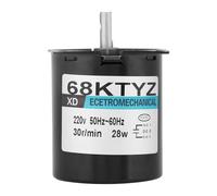 XD68KTYZ AC S1 AC 28W 25 20 30 110r min Permanent Magnet Synchronous Gear Motor Cw CCW for Instrument Automation (30 tours)