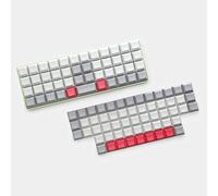 XDA DSA - Teclas en Blanco PBT aptas para Teclado ortopédico MX XD75 ID75 Planck Preonic Niu40 DSA
