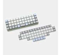 XDA DSA - Teclas en Blanco PBT aptas para Teclado ortopédico MX XD75 ID75 Planck Preonic Niu40 XDA