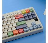 XDA PBT Keycaps tinte Sub Keycap para teclado mecánico Gaming 75% teclas de Color Wooting minimalismo Retro personalizado DIY Canvas