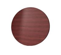 XDAPILMER Encimera Redonda de Madera de Repuesto for Bricolaje, encimera for Mesa de Comedor, Mesa de café, Grosor de 12 mm, 4 Colores a Elegir(Red Walnut Color,20"(50cm))