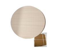 XDAPILMER Round Countertop Wooden Table DIY Replacement Tabletop Countertop Coffee Tabletop 12MM Thickness Small Desk Replacement Tabletop Red Walnut Color(Light Wood Grain Color,28"(70cm))