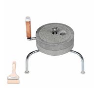 XDAWQP Molinillo de café Manual, Molino de Piedra, pulverizador de harina de Grano de Mano para el hogar con Cepillo, Nueva máquina de molienda de Pasta de Granos de café para f