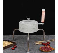 XDAWQP Molinillos de café manuales, Molino de Piedra, manivela, Molino de Granos Manual para arroz, Pimiento, Avena, maní, harina de maíz, Molino de Piedra, molinillos de café c,M(20cm/7.9inch)