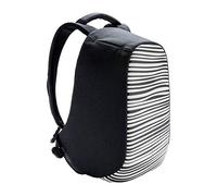 XDDesign Bobby Compact Print Mochila Antirrobo Portátil USB Zebra (Bolsa Unisex)
