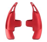 XDETGOK Compatible con Mercedes para Benz CLA45 para AMG 2013 2014 Extensión De Paleta De Cambio Extensión De Paleta De Cambio De Volante De Automóvil Hoja Cambio Volante(Red)