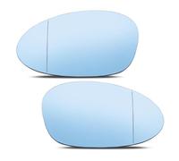 XDETGOK Cristal de Retrovisor Compatible con BMW para E85 E86 Z4 para Roadster Coupé Modelos 2002-2008 Lentes De Espejo OEM: 51167145267(Left and Right)