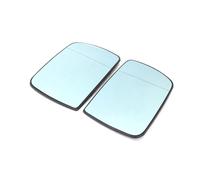 XDETGOK Cristal de Retrovisor Compatible con BMW para X5 E53 1999-2006 Accesorios Exteriores para Automóviles Lentes De Espejo Retrovisor OEM: 51167039596 51167039597(Left and Right)